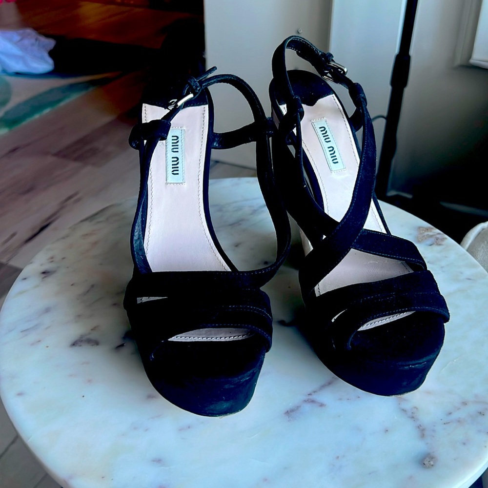 Miu Miu Wedges, size 39